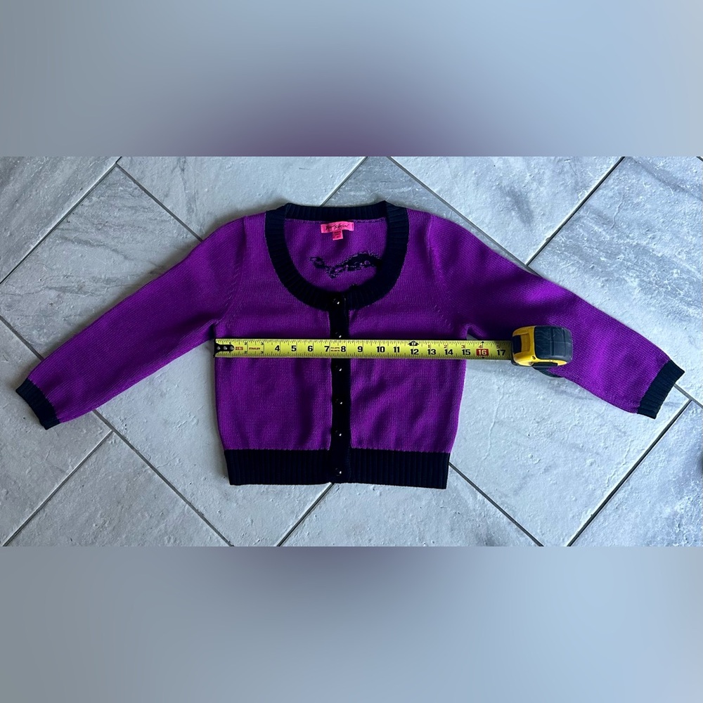 Betsey Johnson Marilyn Monroe Cardigan Sweater - Picture 7 of 7
